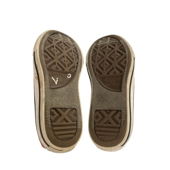 Converse All Star Youth kids  Size 11 Tie-Dye Canvas  Vibrant Colors Shoes - Picture 7 of 8